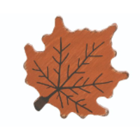 Changing Magnet Decor Oak Leaf