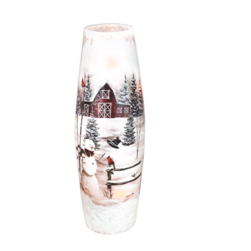  Stony Creek Windy Day Pre-Lit Large Vase 
