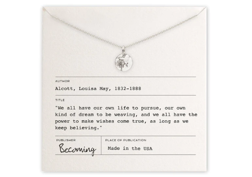  Becoming Dandelion Wishes Necklace SS 