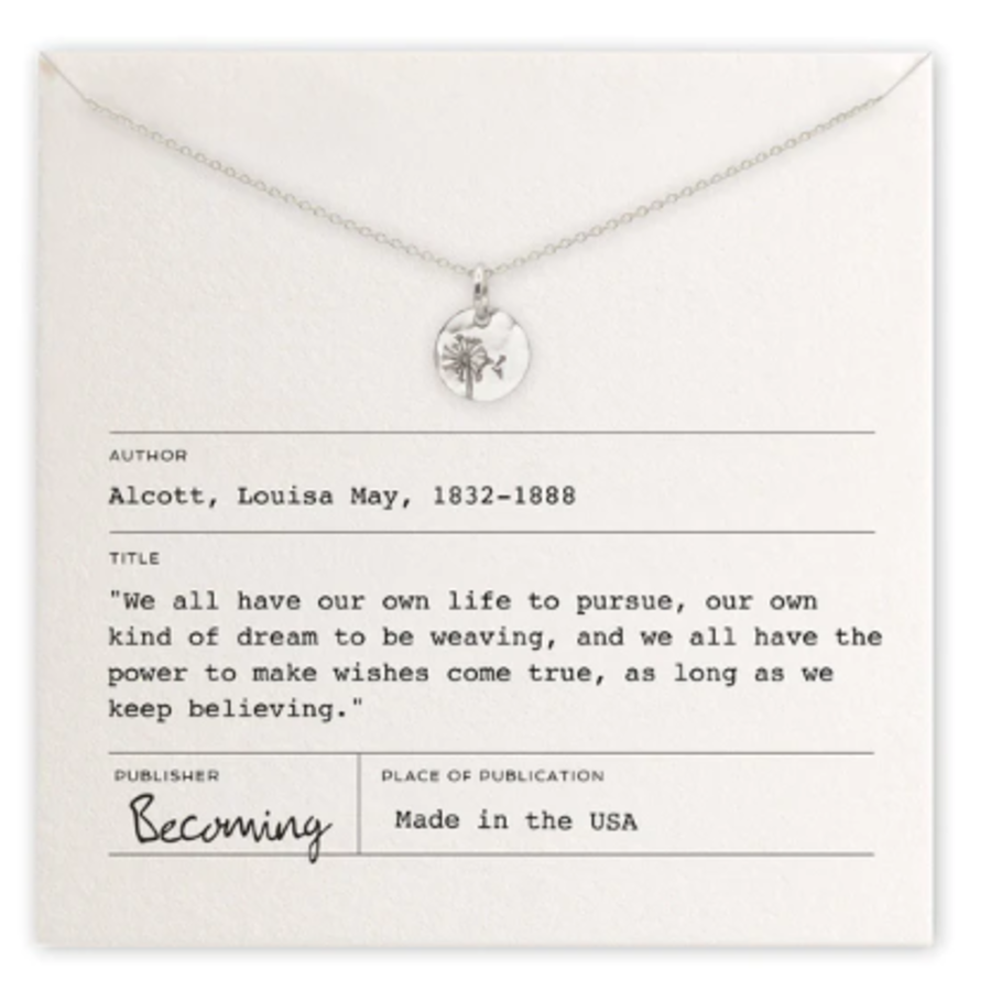 Dandelion Wishes Necklace SS
