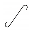 1/4" S Hook 12"