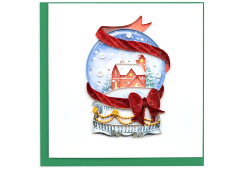  Quilling Cards Snow Globe Quilled Card 