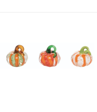 Glass Mini Pumpkins