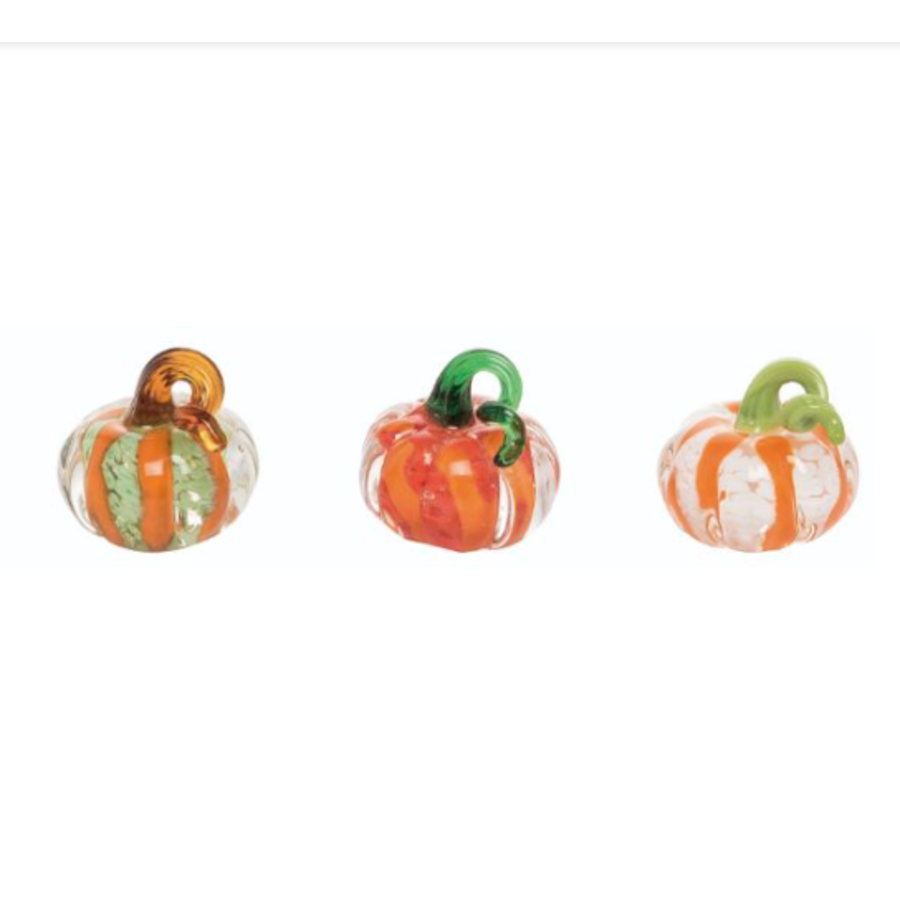 Glass Mini Pumpkins
