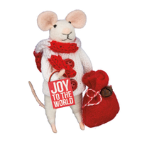 Mouse Santa Sack