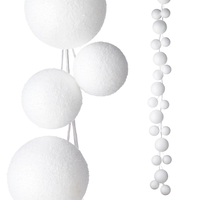 5.5' Snowball Garland