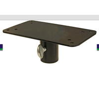 Narrow Flange Plate 1" Pole