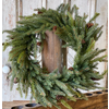 White Spruce Wreath 22"