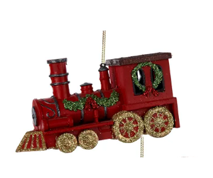 Kurt Adler Decorazione Natalizia In Resina – Treno Santa Express, 9,5 Cm