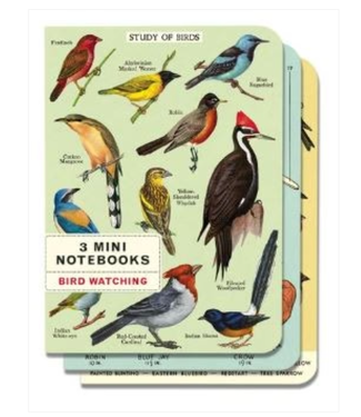 Cavallini Papers & Co Bird Watching Mini Notebooks