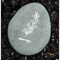 Stone Herb Marker