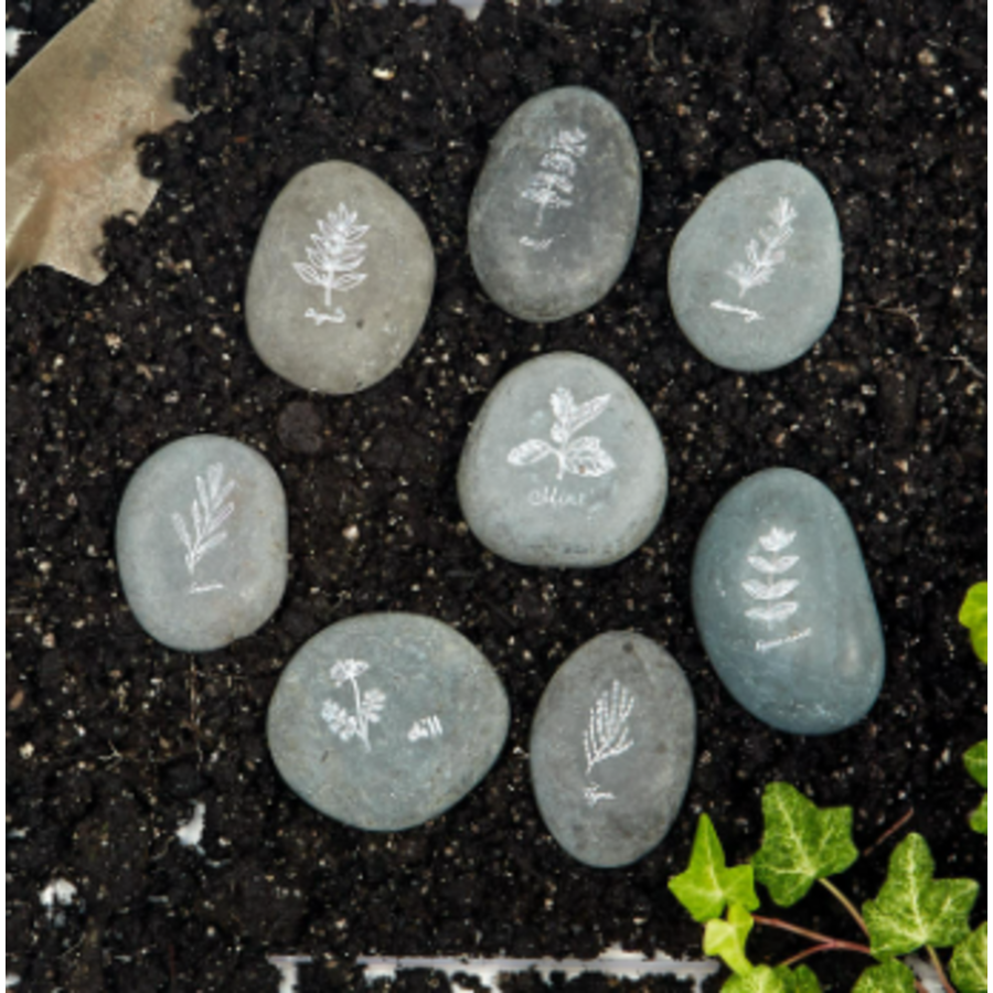 Stone Herb Marker