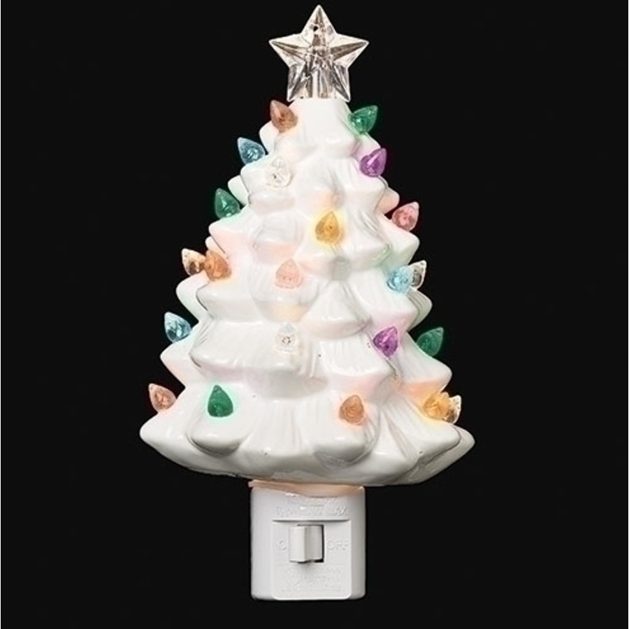 6" Vintage Tree Night Light