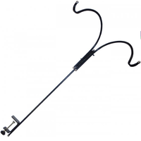 Platinum Cap Two Arm Clamp-On Deck Hanger