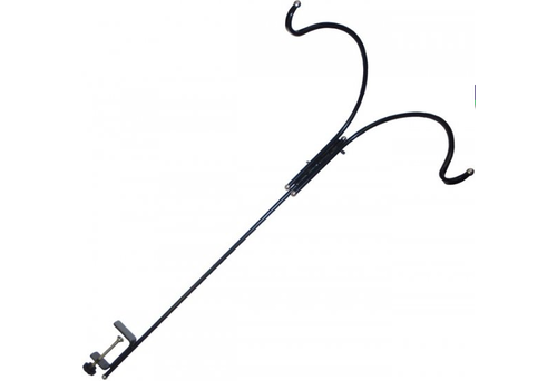  Platinum Cap Two Arm Clamp-On Deck Hanger 