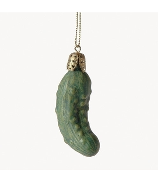 Roman Inc Pickle in Glass Jar Ornament