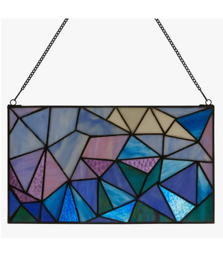 River of Goods Geometric Abstract Window Panel