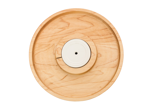  Nora Fleming Round Maple Cracker Tray 