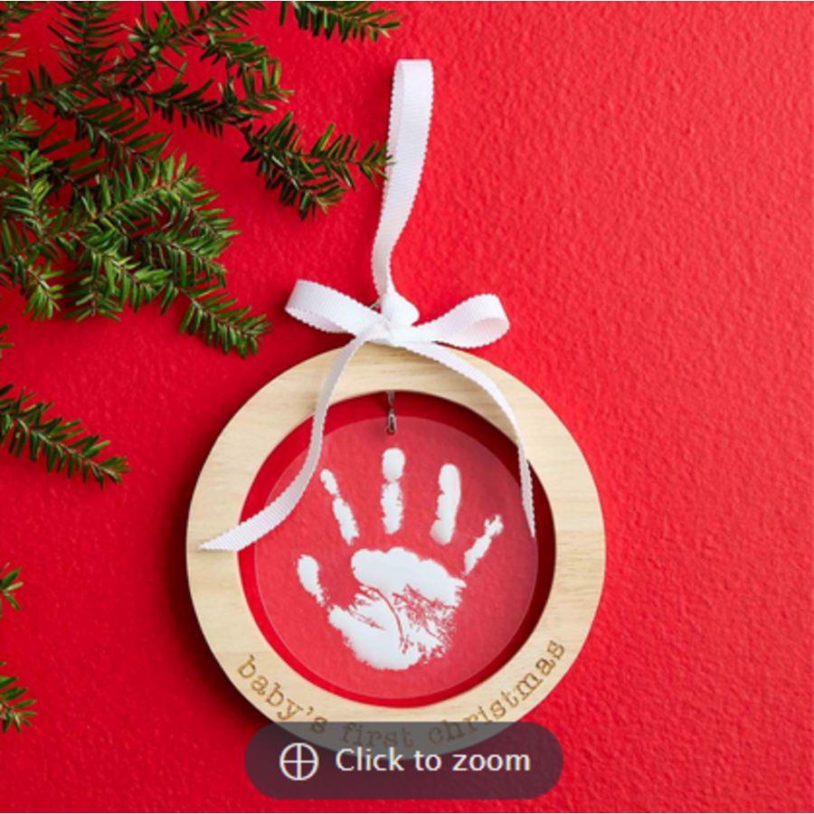 Baby's First Handprint Ornament Kit