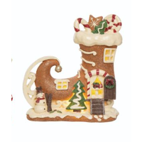 Light Up Gingerbread Home
