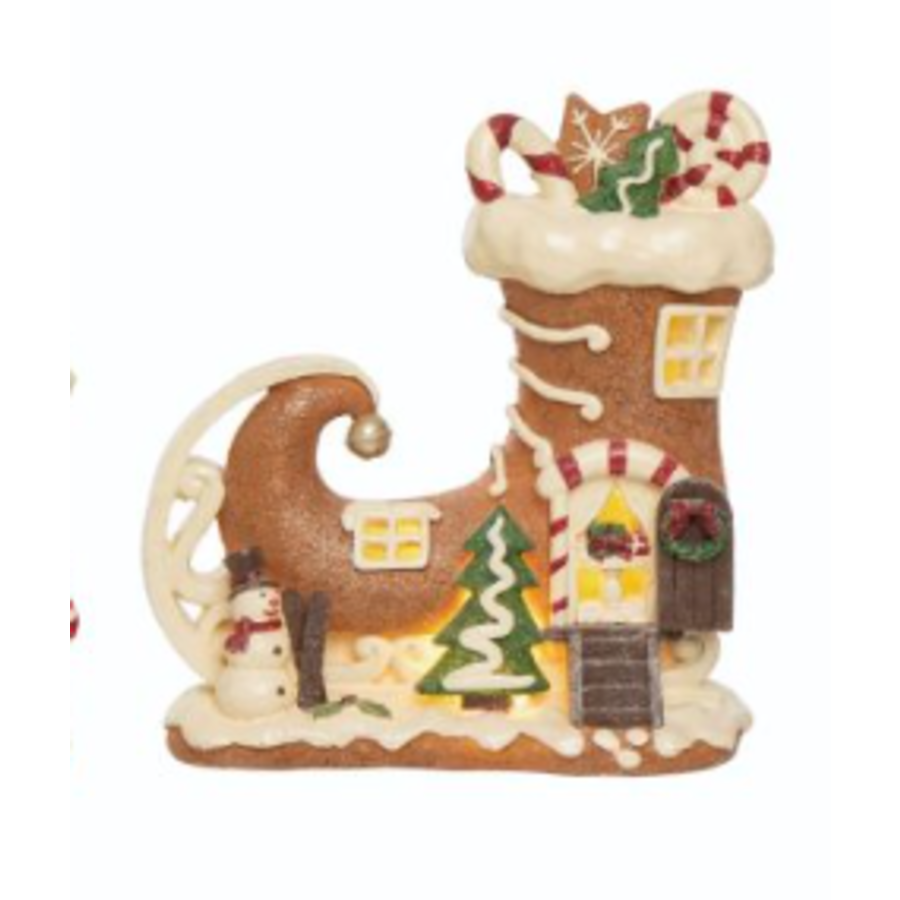 Light Up Gingerbread Home