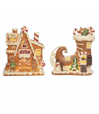 Light Up Gingerbread Home