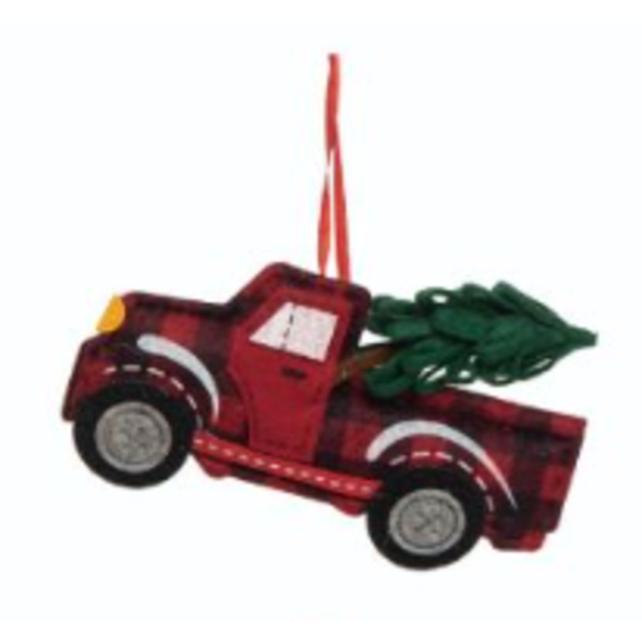 Felt Truck Ornament