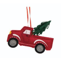 Felt Truck Ornament