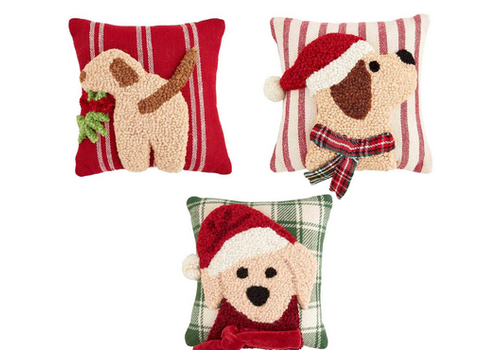 Mud Pie Dog Pillow   Mud Pie Dog Pillow