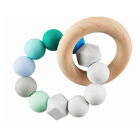 Silicone/Wood Teether