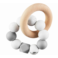 Silicone/Wood Teether