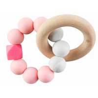 Silicone/Wood Teether