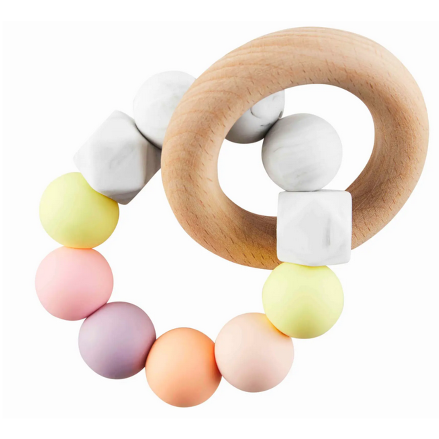 Silicone/Wood Teether