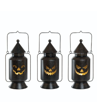 Halloween Lantern LED half triangle teeth