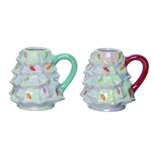  White Christmas Tree Mug 