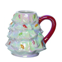 White Christmas Tree Mug