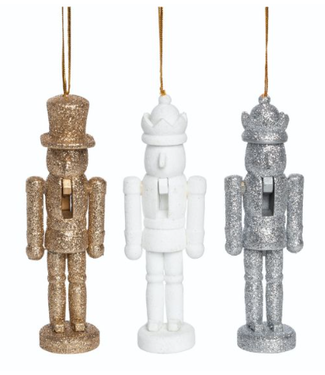 Glitz Nutcracker Ornament