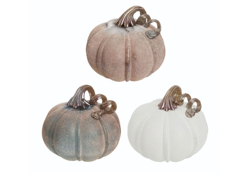 Frosty Glass Pumpkins   Frosty Glass Pumpkins