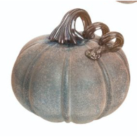 Frosty Glass Pumpkins