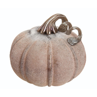 Frosty Glass Pumpkins