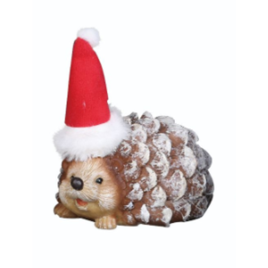 Holiday Hedgehog Figure