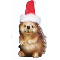 Holiday Hedgehog Figure