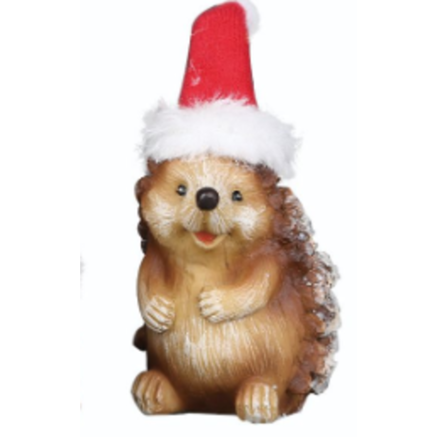 Holiday Hedgehog Figure