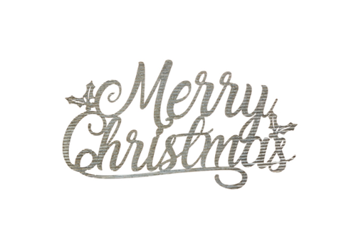  Merry Christmas Cut Out Wall Art 36" 