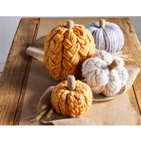 Tall Orange Pumpkin Sitter