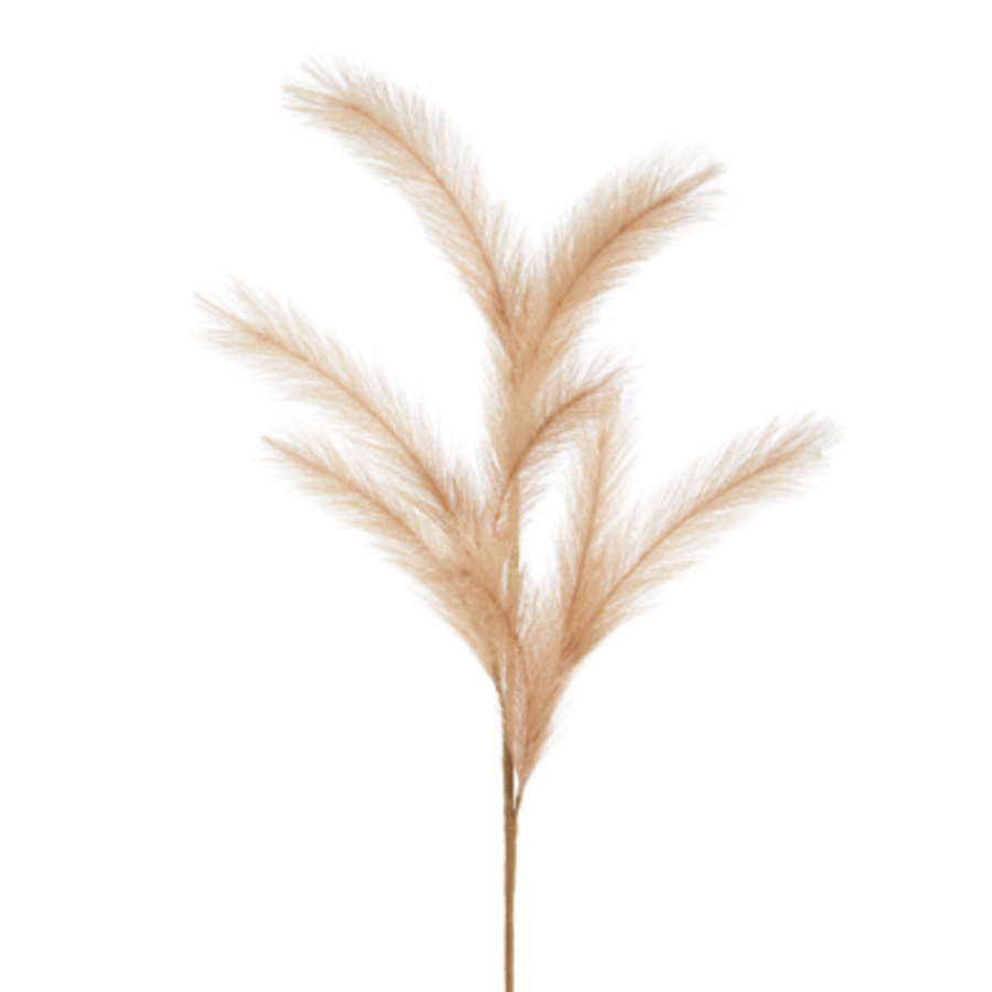 Tan Pampas Grass Spray 33"
