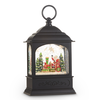 Santa in Train Music Lantern 8.5"