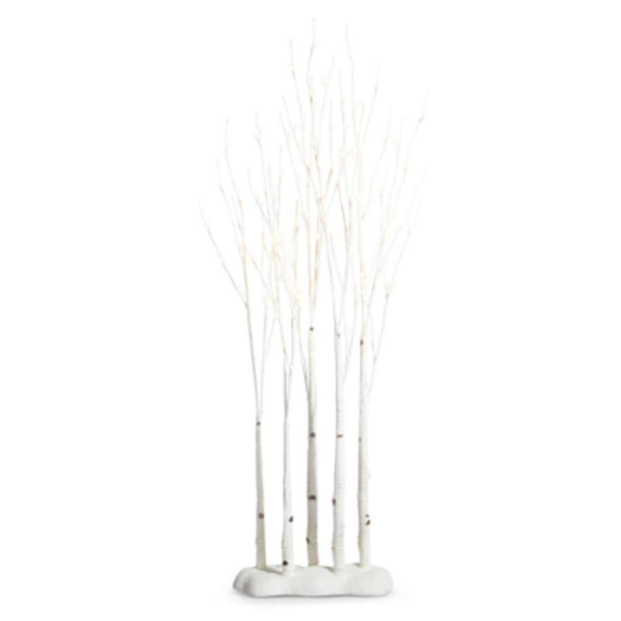 Birch Lighted Grove 4'