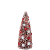 Red and White Bottle Brush Trees