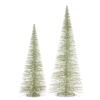Champagne Green Bottle Brush Tree